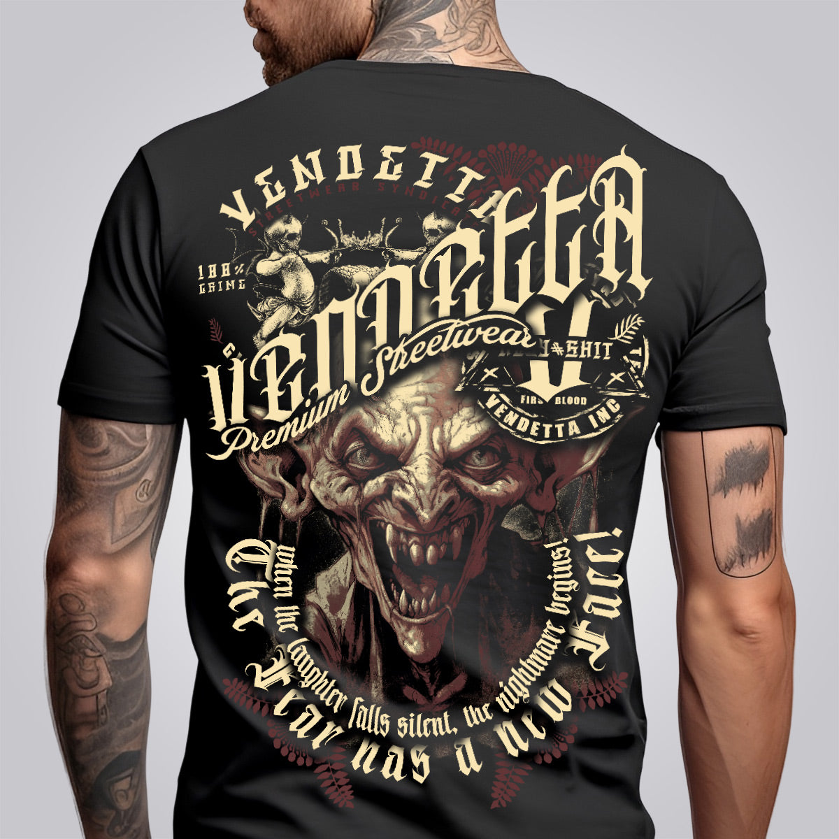Vendetta Inc. Shirt Silent schwarz 1312