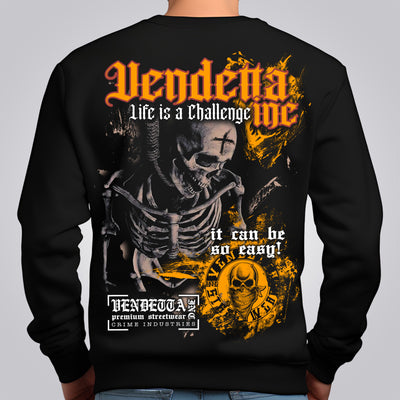 Vendetta Inc. Sweatshirt schwarz Challenge VD-4052