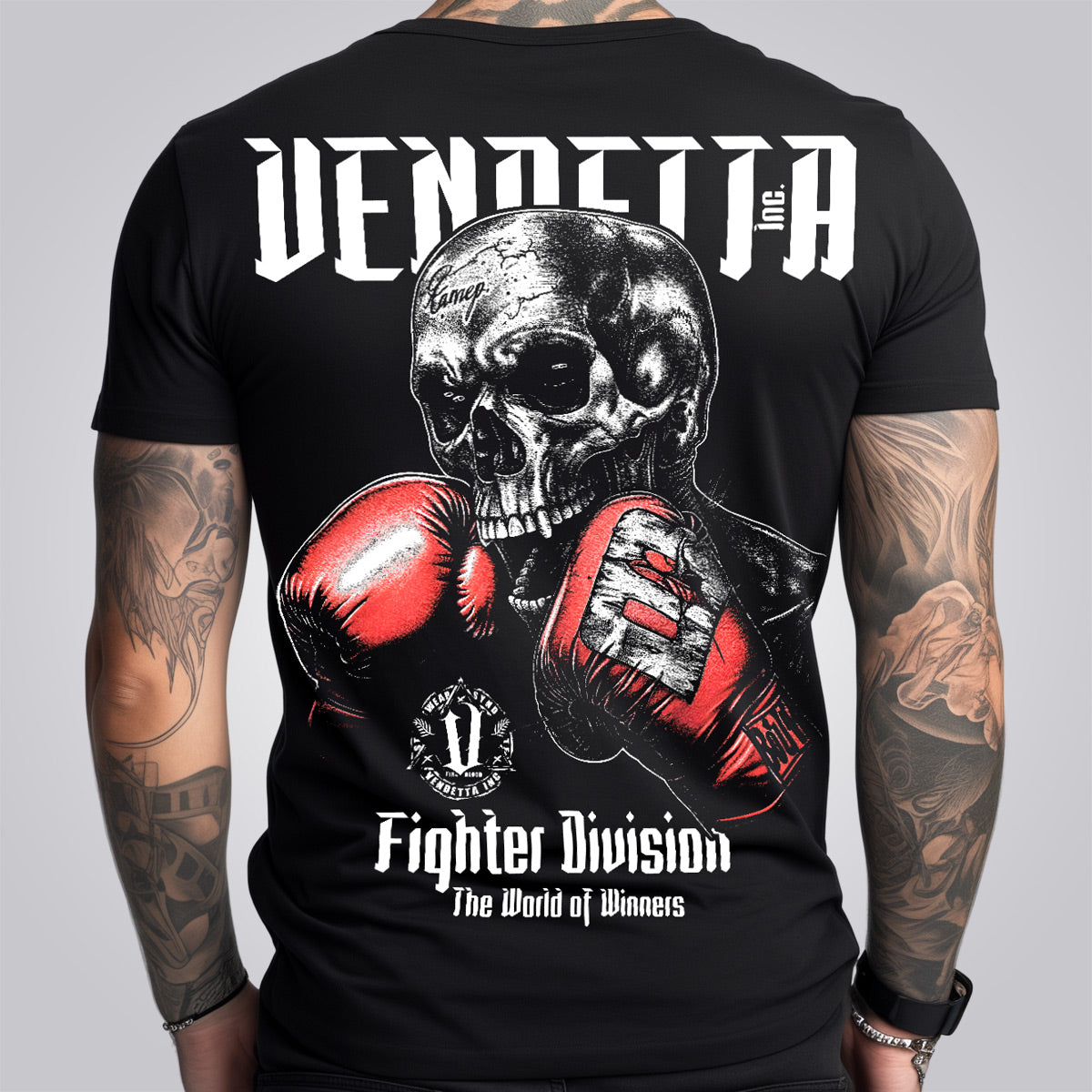 Vendetta Inc. Shirt schwarz Winner VD-1360