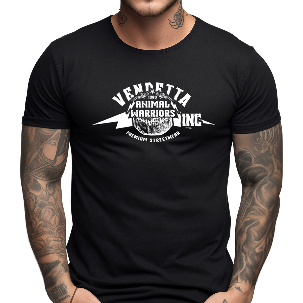 Vendetta Inc. Shirt schwarz Fancy Bear VD-1381