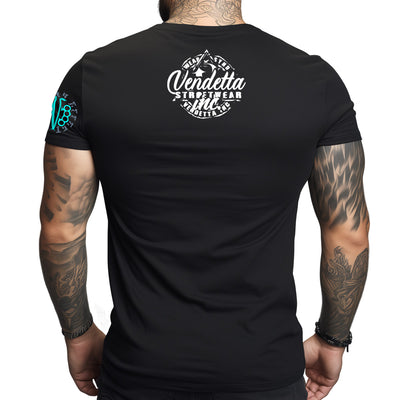 Vendetta Inc. Shirt schwarz Skull Time STB-1266