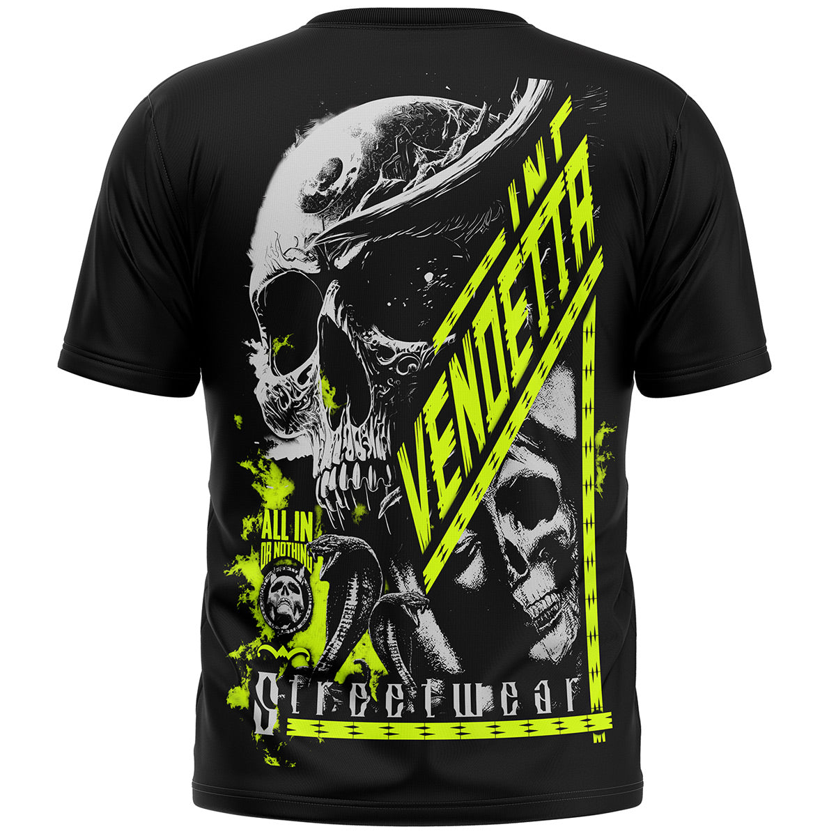 Vendetta Inc. Shirt schwarz All In VD-1255