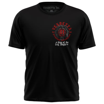 Vendetta Inc. Shirt schwarz King Lion VD-1422