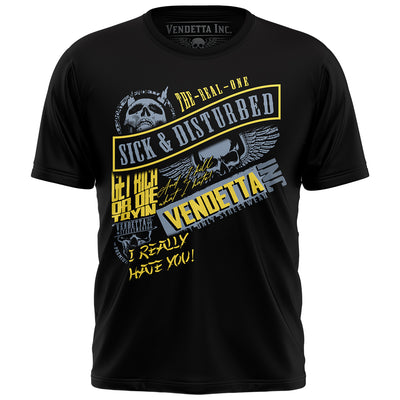 Vendetta Inc. Shirt schwarz Disturbed VD-1222