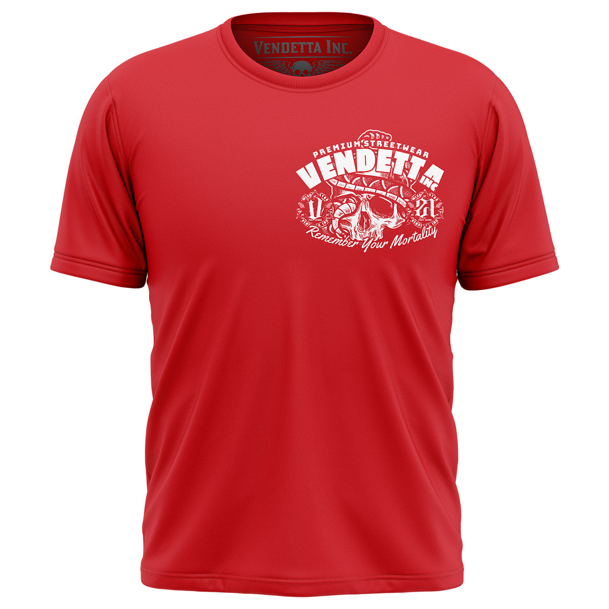 Vendetta Inc. Shirt Remember rot VD-1406