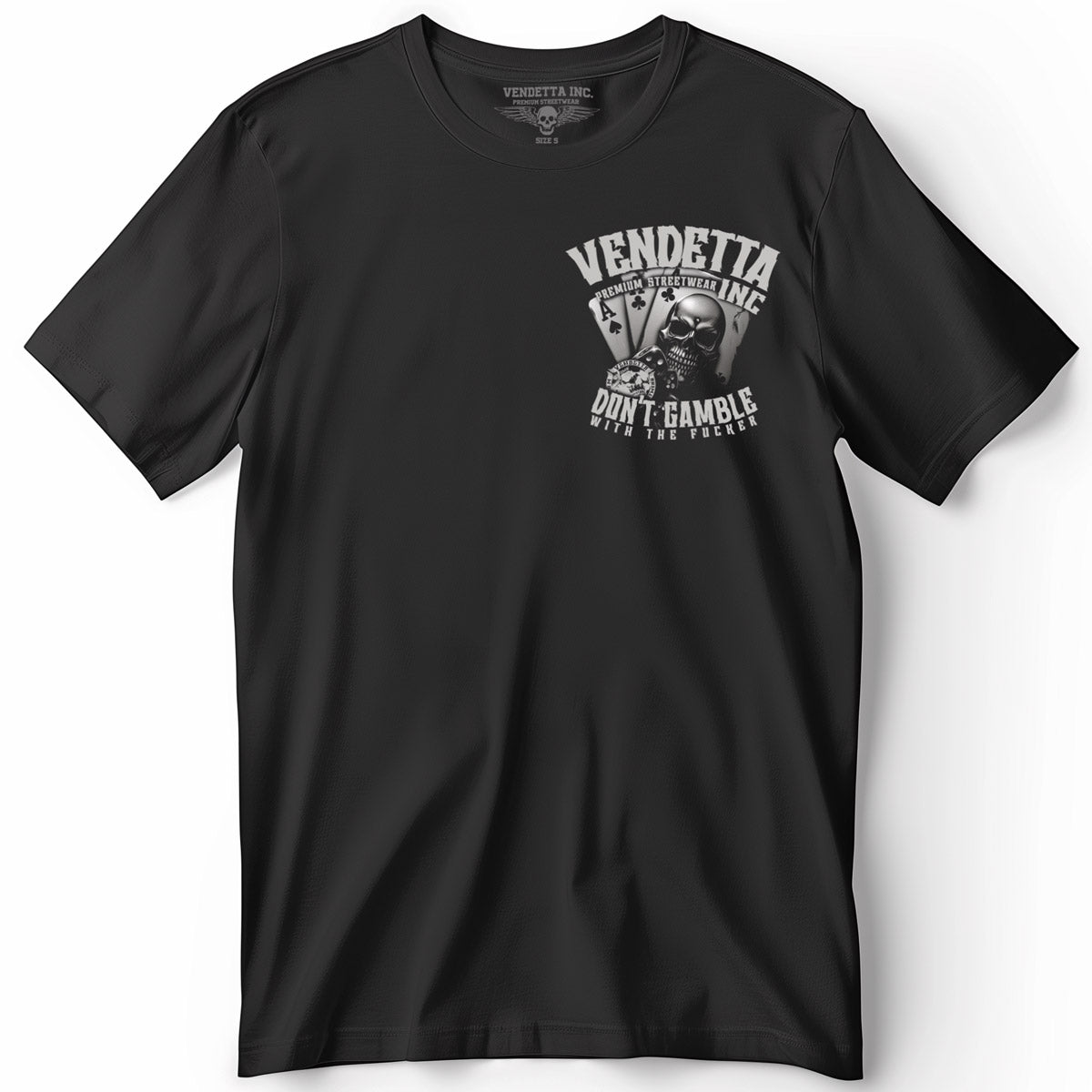 Vendetta Inc. Shirt Risk Taker schwarz VD-1432