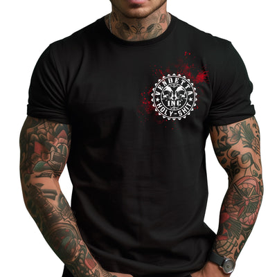 Vendetta Inc. Shirt Skull Church schwarz VD-1452