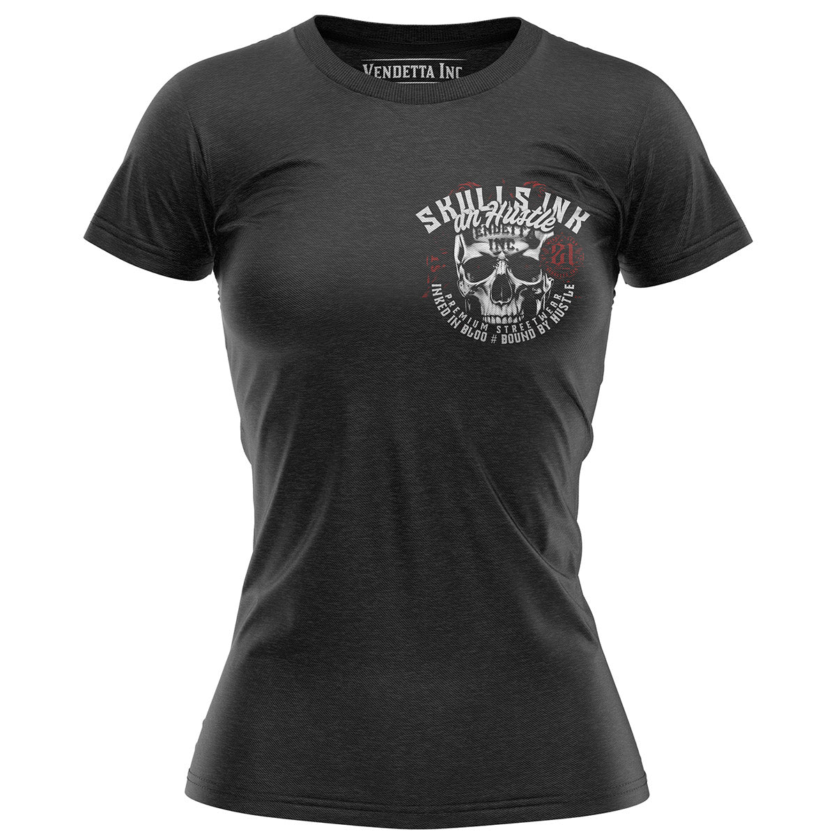 Vendetta Inc. Shirt Skull Ink schwarz VD-0041