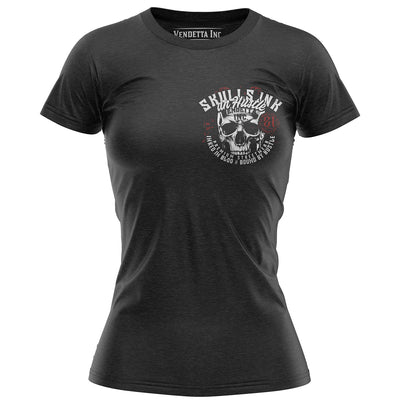 Vendetta Inc. Shirt Skull Ink schwarz VD-0041