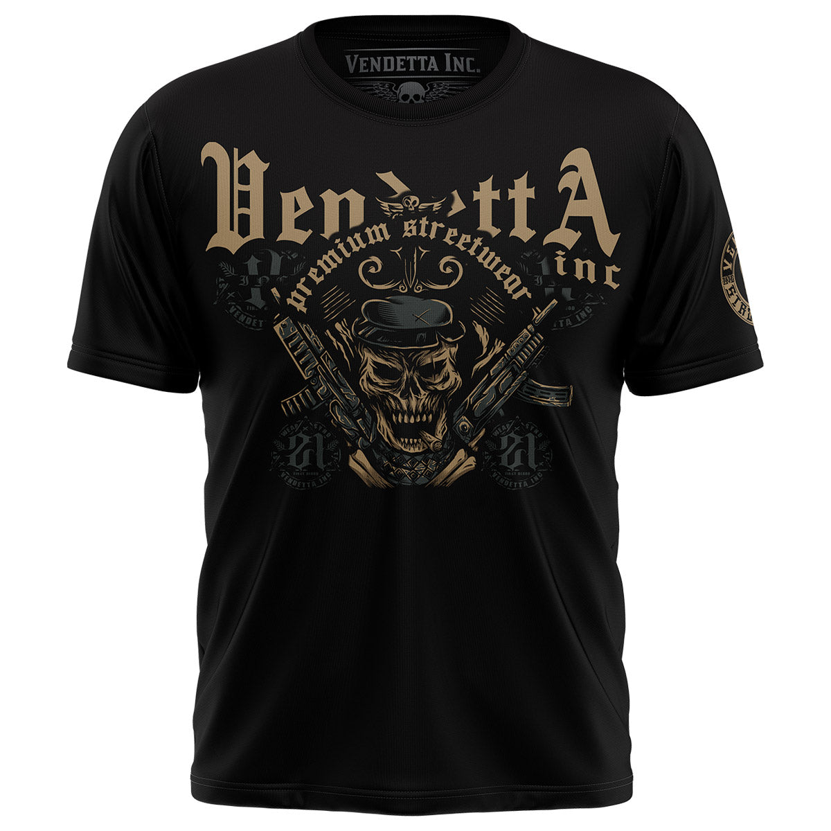 Vendetta Inc. Shirt schwarz Street King VD-1294