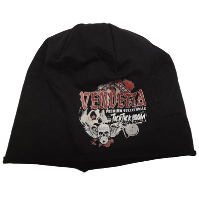 Vendetta Inc. Unisex Beanie Tick Tick schwarz BE-1019