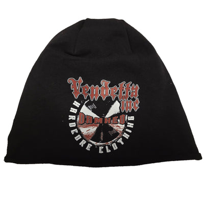 Vendetta Inc. Unisex Beanie Damend schwarz BE-1021