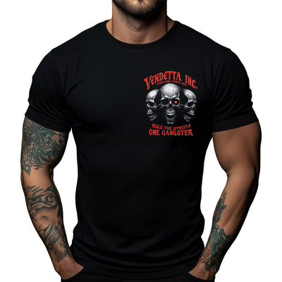 Vendetta Inc. Shirt One Gangster schwarz VD-1466