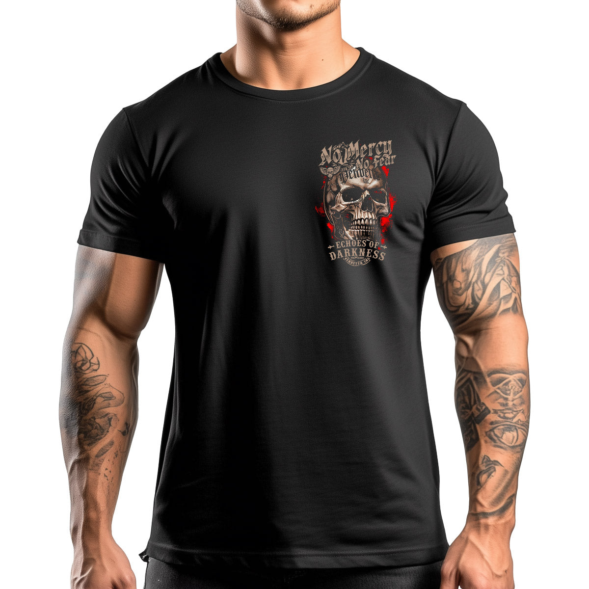 Vendetta Inc. Shirt No Mercy No Fear schwarz VD-1473