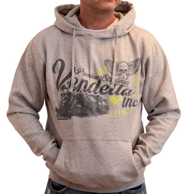 Vendetta Inc. Kapuzenpullover Train grau VD-4074