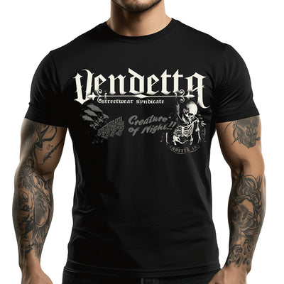 Vendetta Inc. Shirt Holy Night schwarz VD-1296