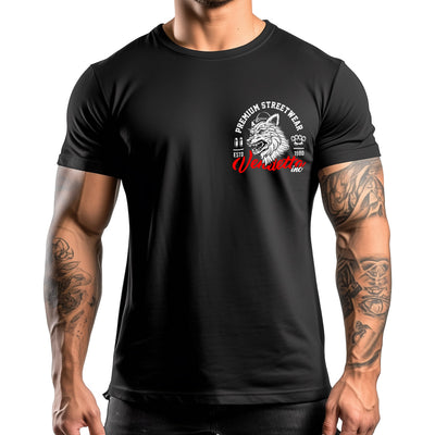 Vendetta Inc. Shirt Mad Wolves schwarz VD-1379