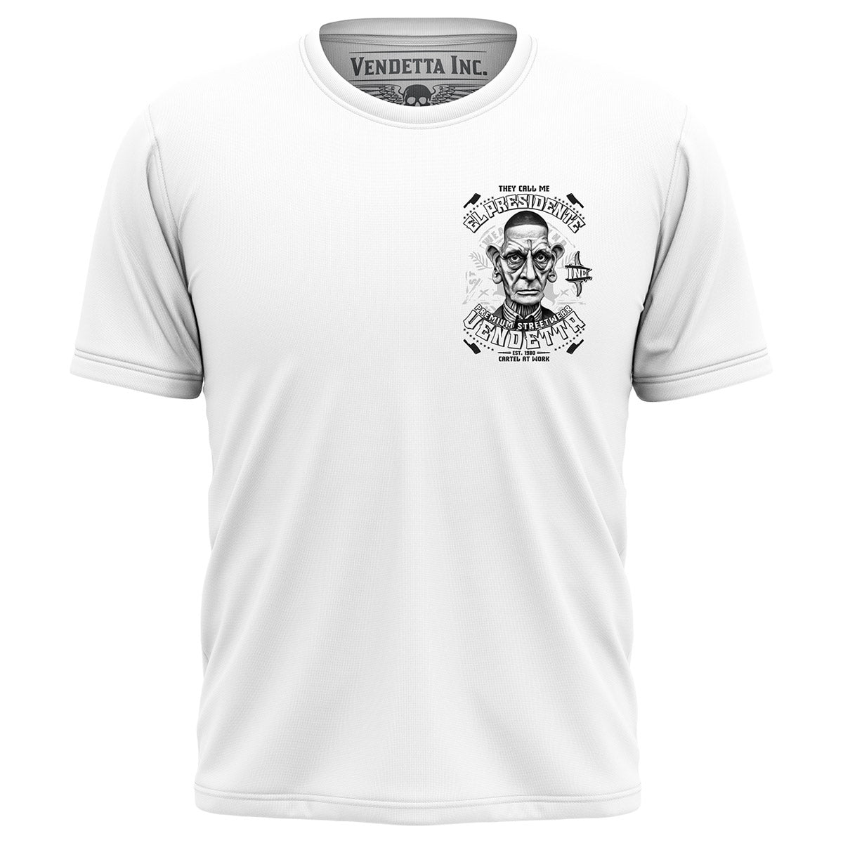 Vendetta Inc. Shirt Presidente weiß VD-1391