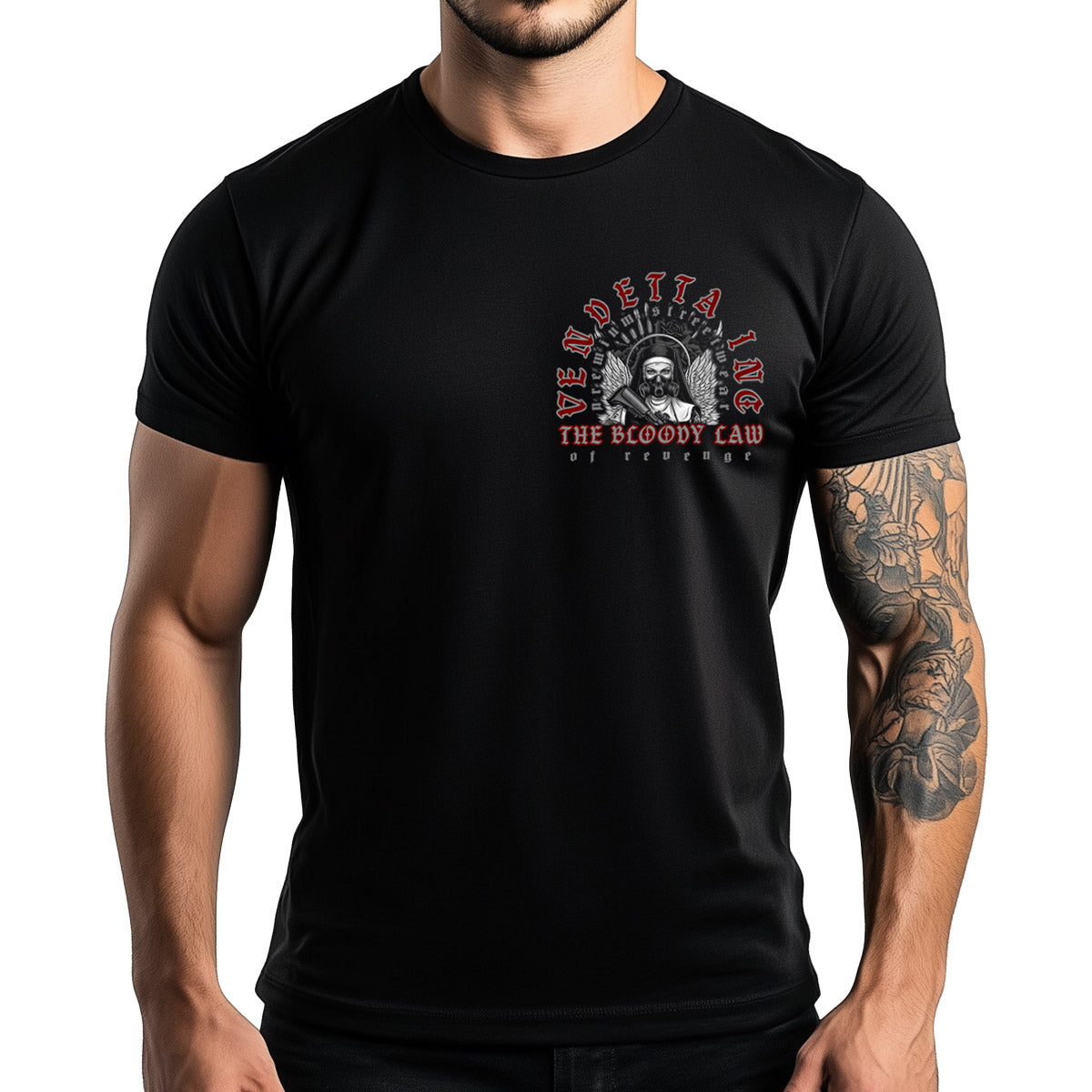 Vendetta Inc. Shirt Bloody schwarz VD-1493