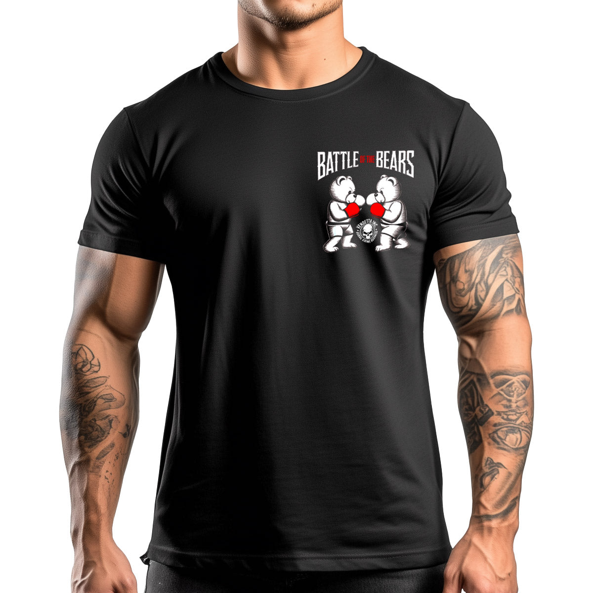 Vendetta Inc. Shirt Battle Bears schwarz VD-1489