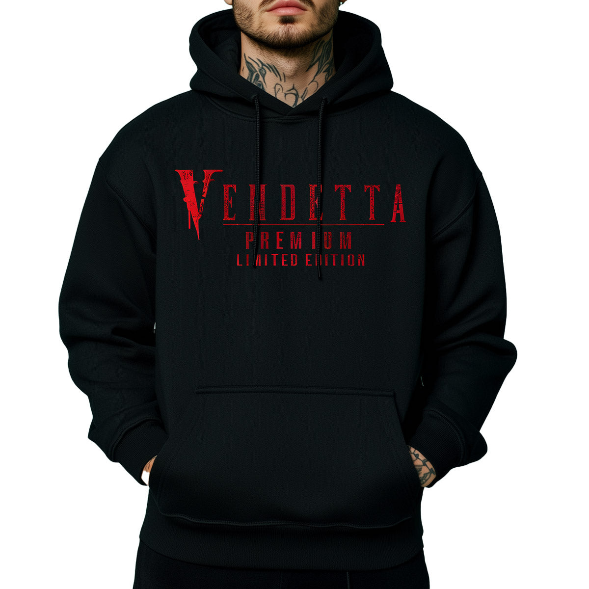Vendetta Inc. Kapuzenpullover Cinema schwarz VD-4077