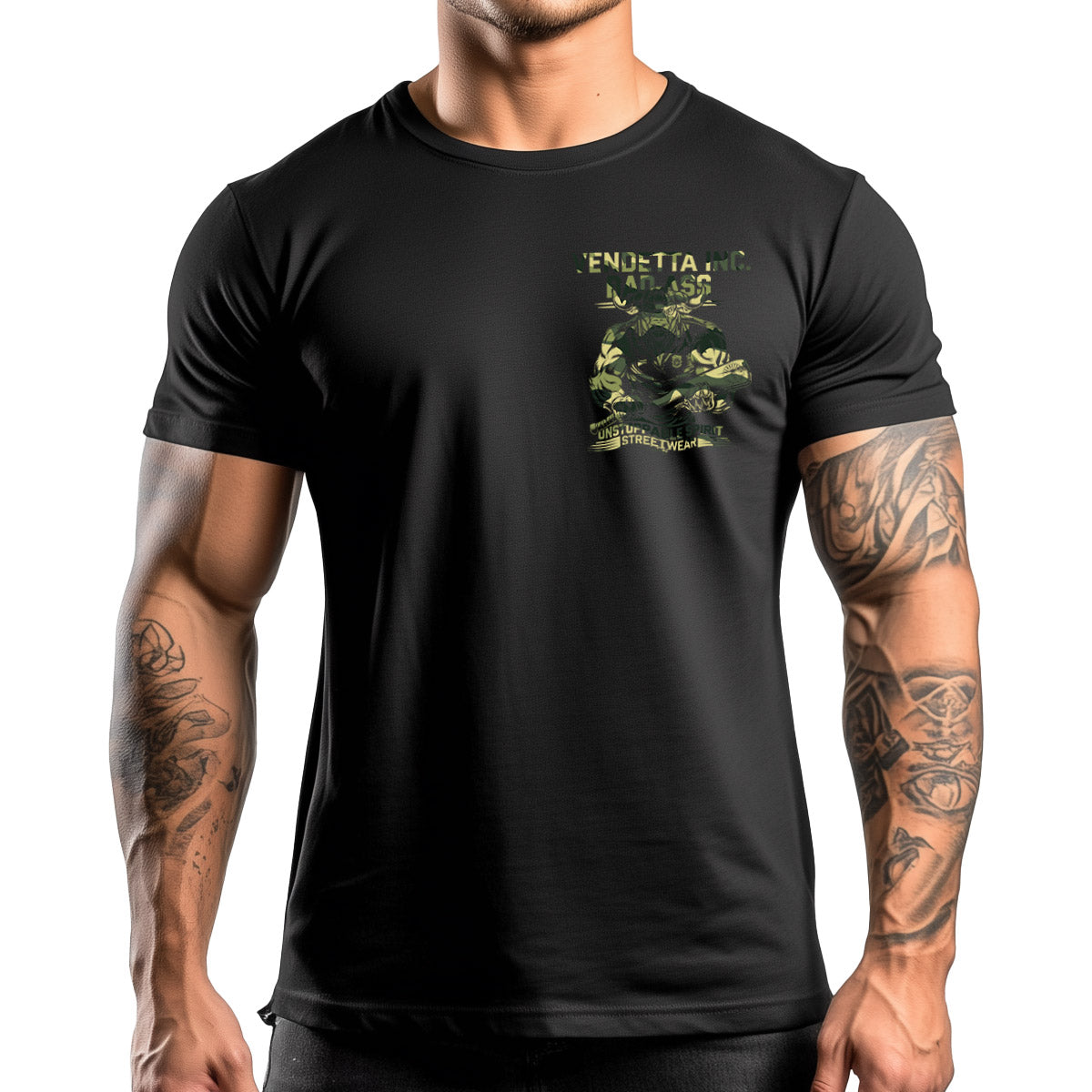 Vendetta Inc. Shirt Bad Ass 2.0 schwarz VD-1488