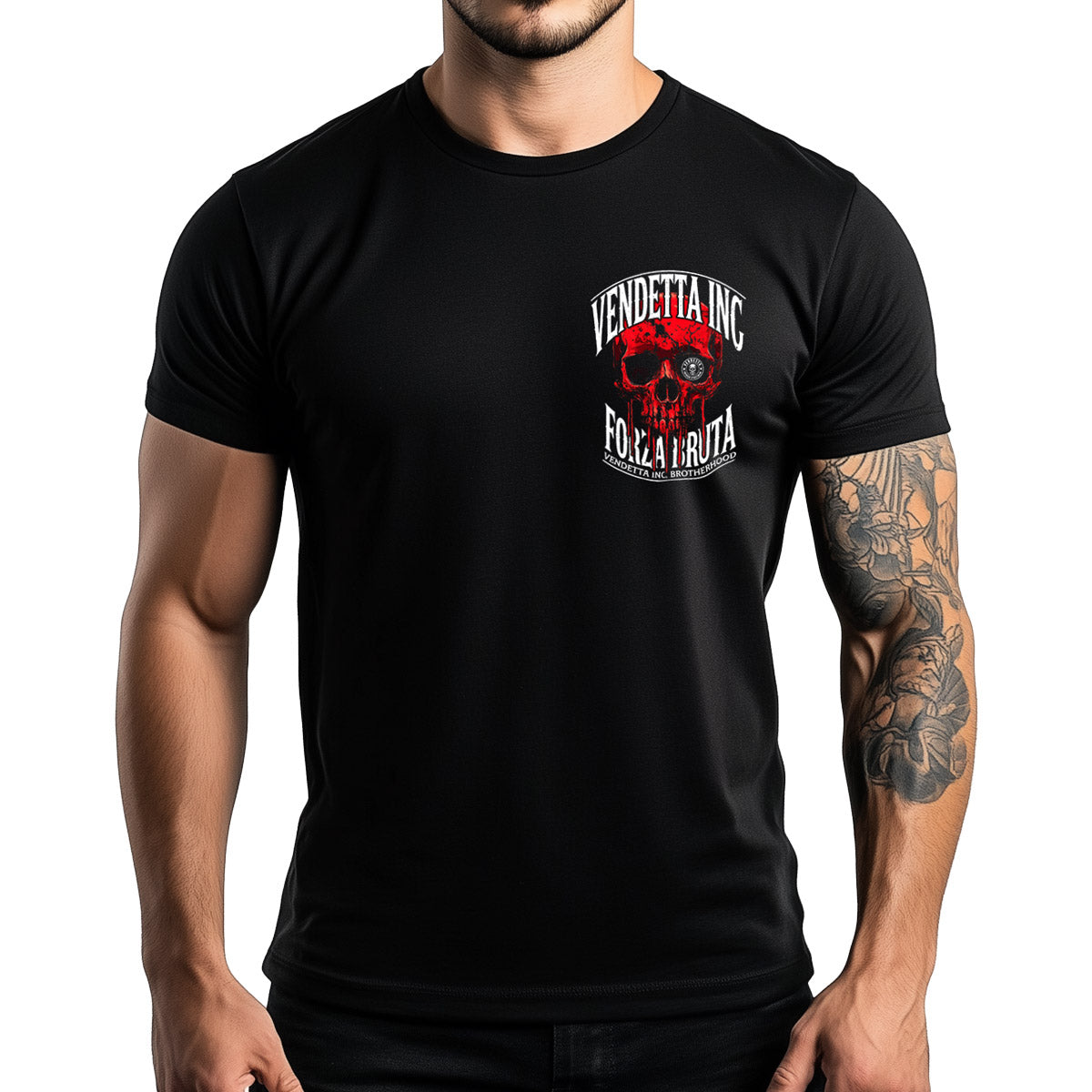 Vendetta Inc. Shirt Bruta schwarz VD-1491
