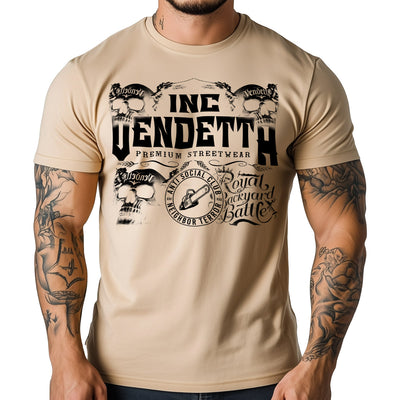Vendetta Inc. Shirt Royal sand VD-1515