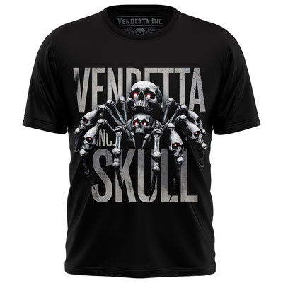 Vendetta Inc. Shirt Spider schwarz VD-1530