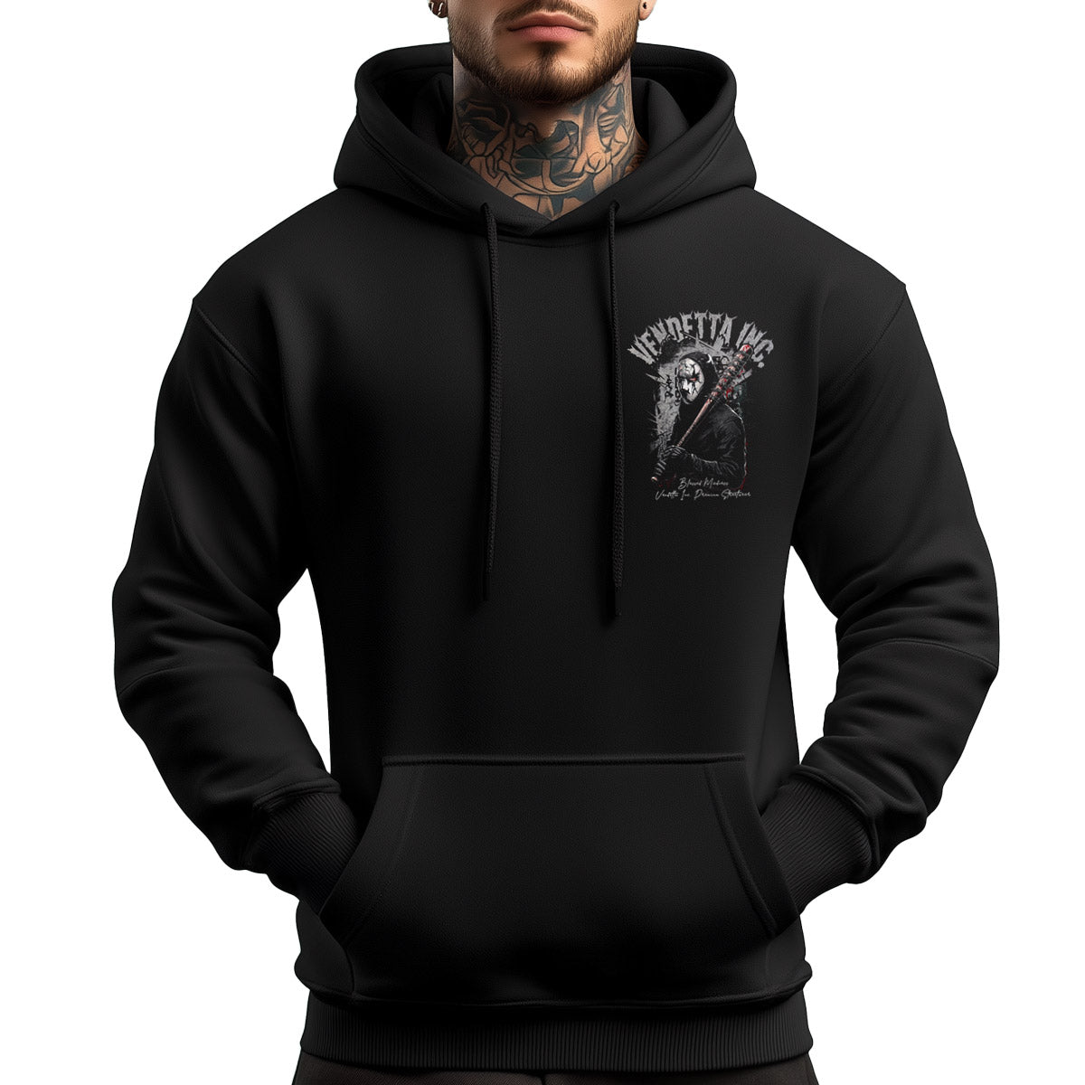 Vendetta Inc. Kapuzenpullover Masks Men schwarz VD-4085