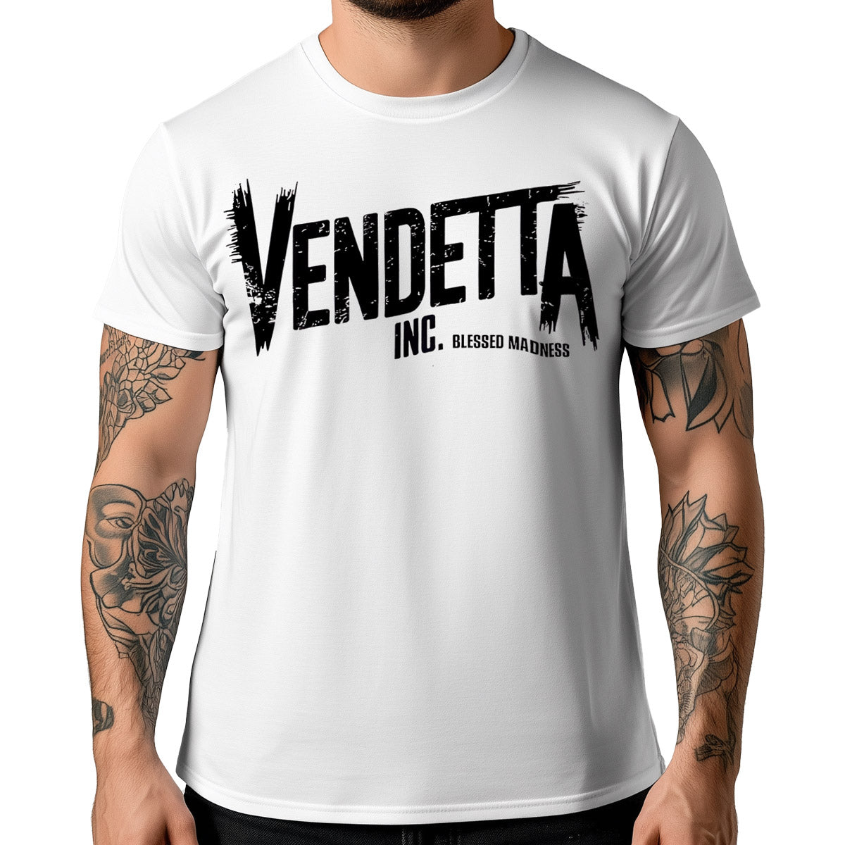 Vendetta Inc. Shirt Kill Teddy weiß VD-1529