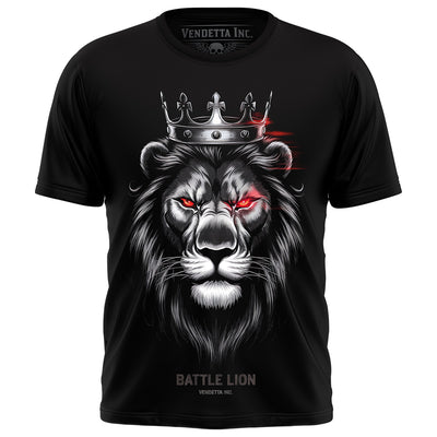 Vendetta Inc. Shirt Battle Lion schwarz VD-1559