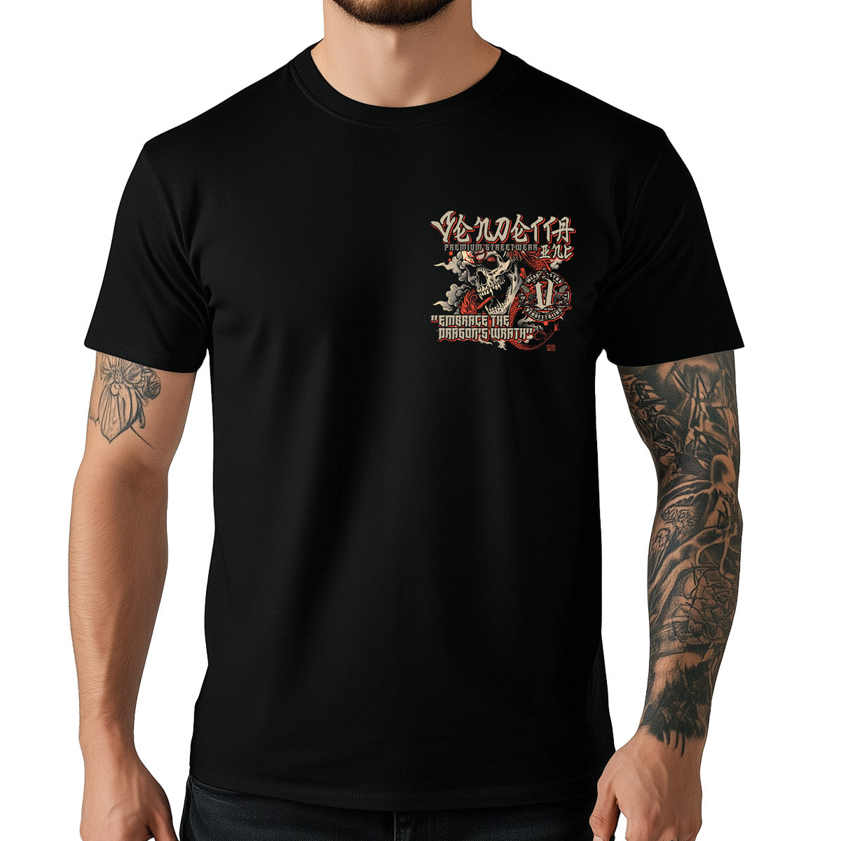 Vendetta Inc. Shirt Skullfire Legacy schwarz VD-1565