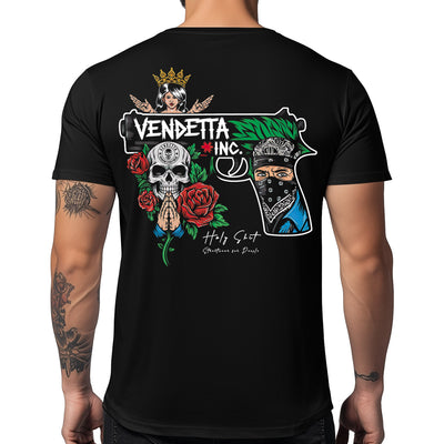 Vendetta Inc. Shirt Inked schwarz VD-1575