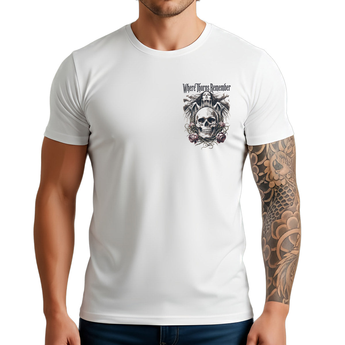 Vendetta Inc. Shirt Thorns Remember weiß