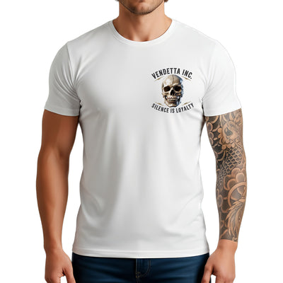 Vendetta Inc. Shirt Silence Is Loyalty weiß