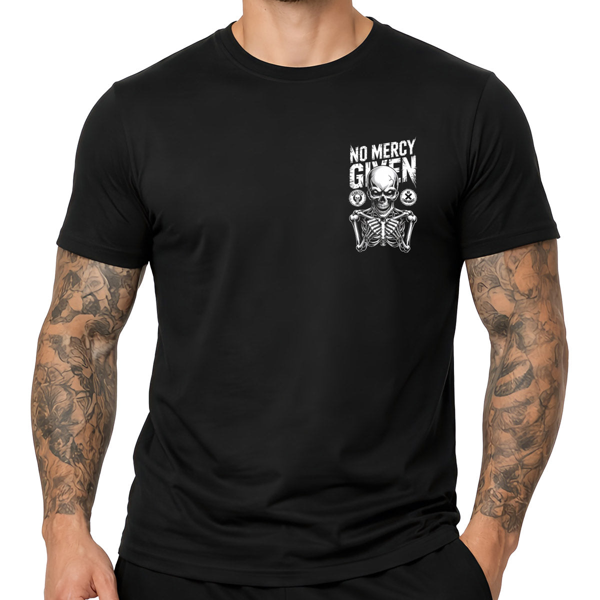 Vendetta Inc. Shirt No Mercy Given schwarz