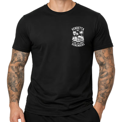 Vendetta Inc. Shirt Skull Island schwarz