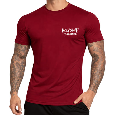 Vendetta Inc. Shirt Holy Shit Garnet Red