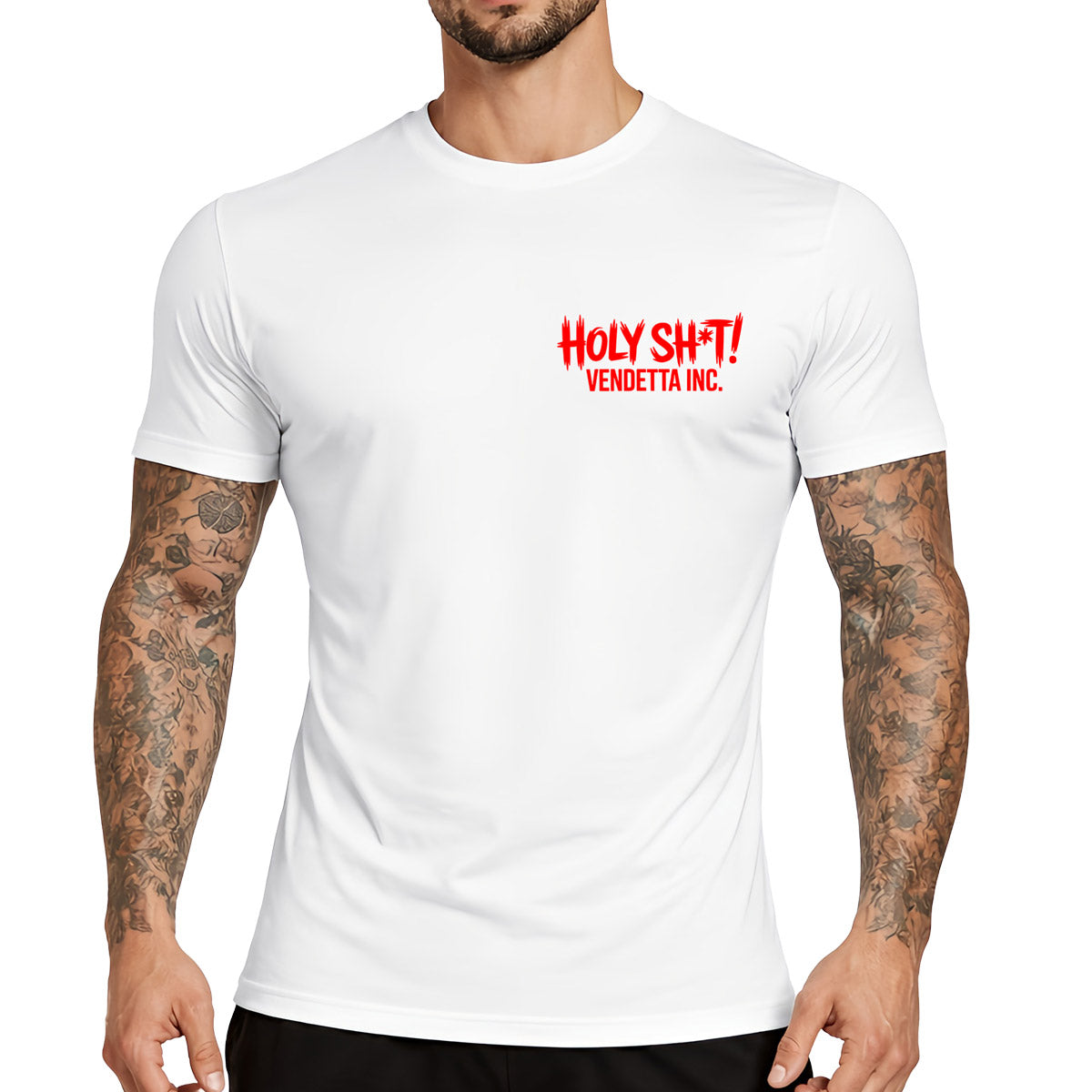 Vendetta Inc. Shirt Holy Shit weiß VD-1774