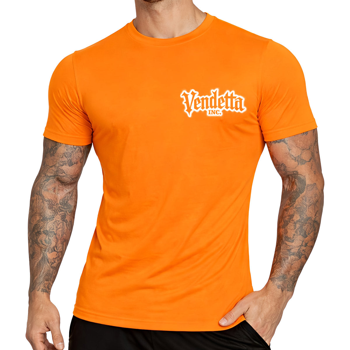 Vendetta Inc. Shirt Born To Resist orange