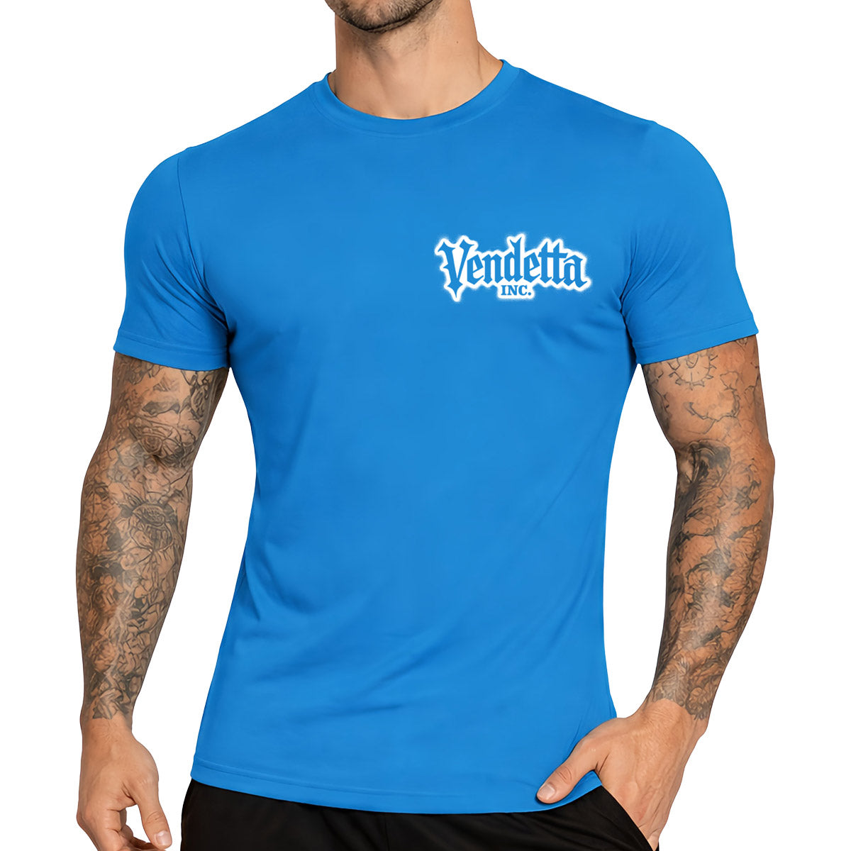 Vendetta Inc. Shirt Born To Resist Ocean blue