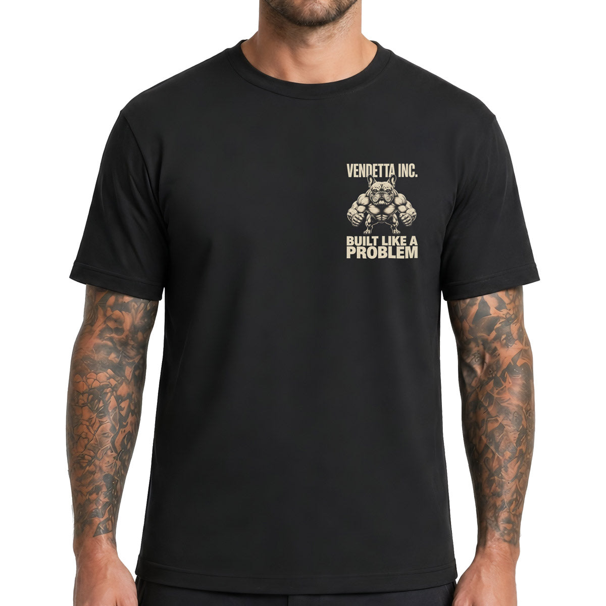Vendetta Inc. Shirt Built Like A Problem schwarz