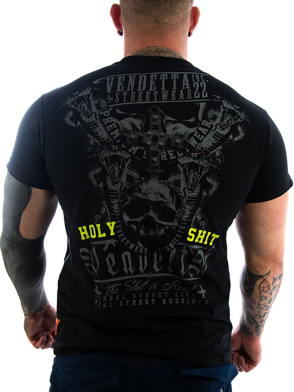 Vendetta Inc. Shirt Holy Shit black VD-1153