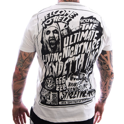 Vendetta Inc. Shirt Brake Out white VD-1208