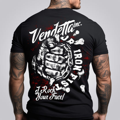 Vendetta Inc. Shirt Rock your Face schwarz
