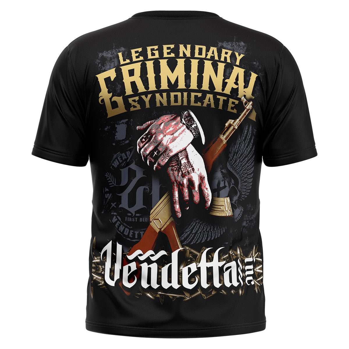 Vendetta Inc. Men's Shirt Legendary black VD-1234