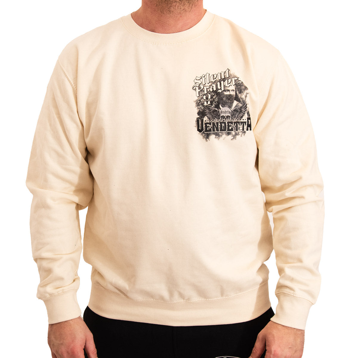 Vendetta Inc. Sweatshirt Prayers Vanilla VD-4084