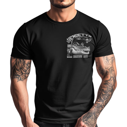 Vendetta Inc. Shirt Croco Boom schwarz VD-1535