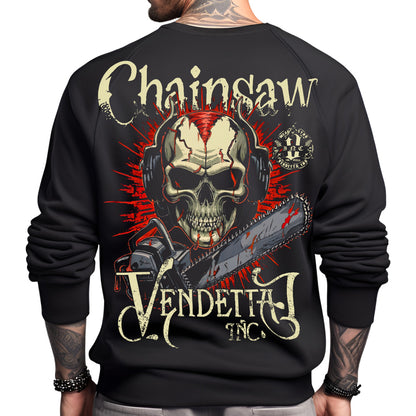 Vendetta Inc. Sweatshirt schwarz Chainsaw VD-4054